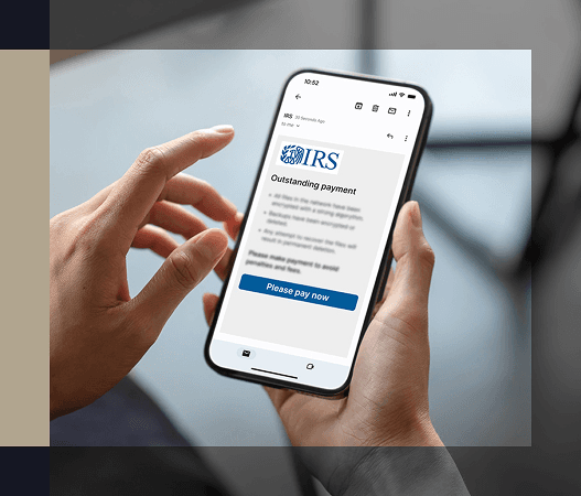 Tax Risk 2 - Fake IRS phishing emails, texts, and calls